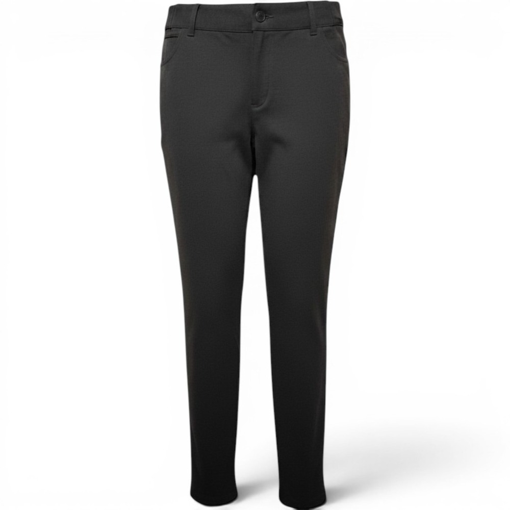 Simply Vera Vera Wang Women's XL Gray Stretch Ponte Pants Gray